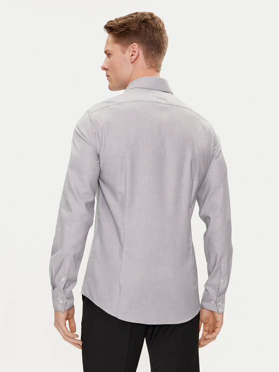 Calvin Klein Calvin Klein Koszula K10K112588 Granatowy Slim Fit