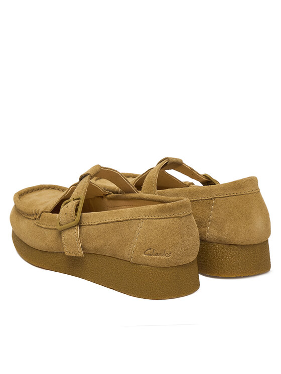 Clarks Clarks Félcipő WallabeeEVOBar 26183152 Barna