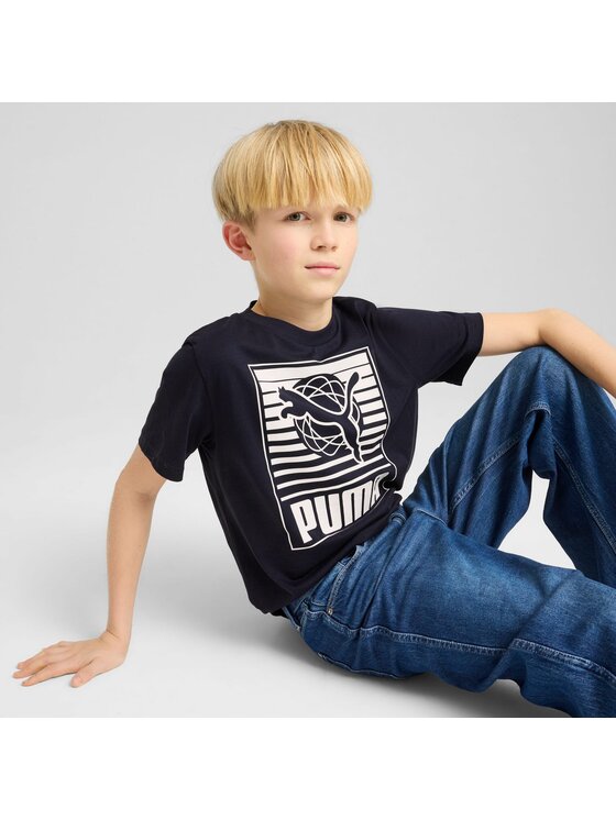 Puma Puma T-Shirt 685803 Niebieski Regular Fit