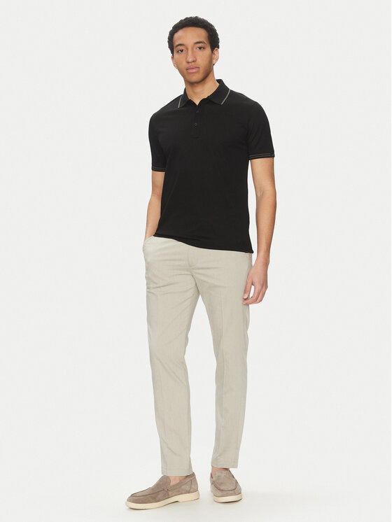 Paul&Shark Paul&Shark Polo 25411236 Czarny Regular Fit