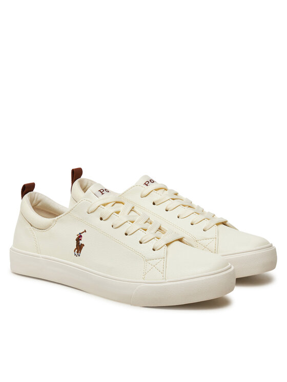 Polo Ralph Lauren Polo Ralph Lauren Tenisówki Prestyn RL01240110 Écru