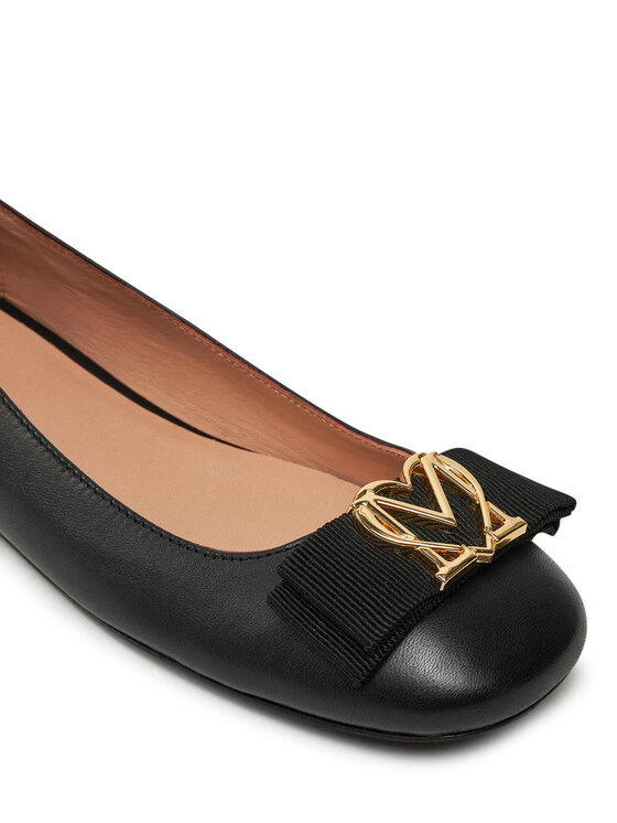 LOVE MOSCHINO LOVE MOSCHINO Baleriny JA11041G0LIE0000 Czarny