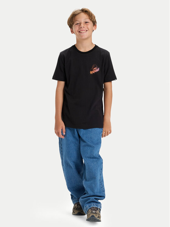 Quiksilver Quiksilver T-krekls Ev Star Ride EQBZT04900 Melns Regular Fit