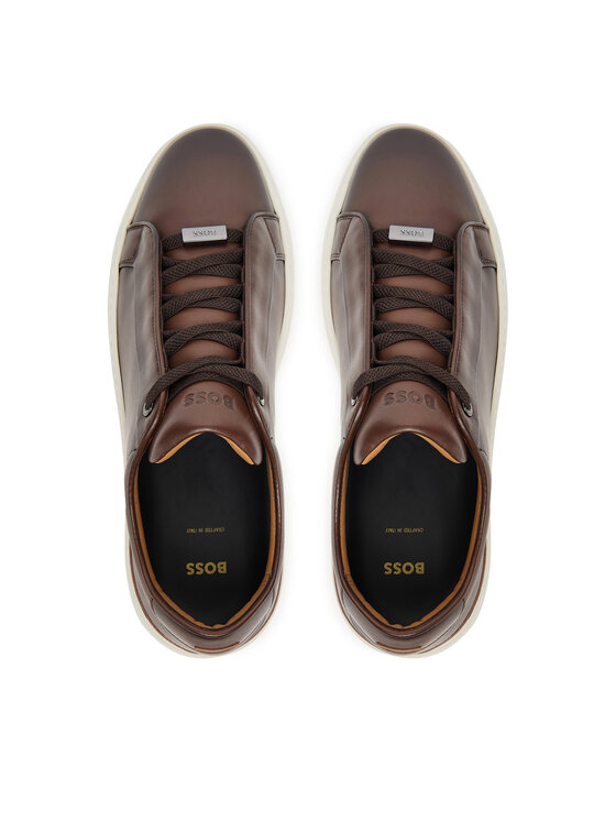 Para butów widoczna z góry, pokazane cholewki i wnętrze.