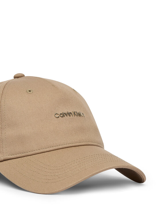 Calvin Klein Calvin Klein Шапка с козирка Cotton Twill W/ Hw Cap LV04F5072G Бежов