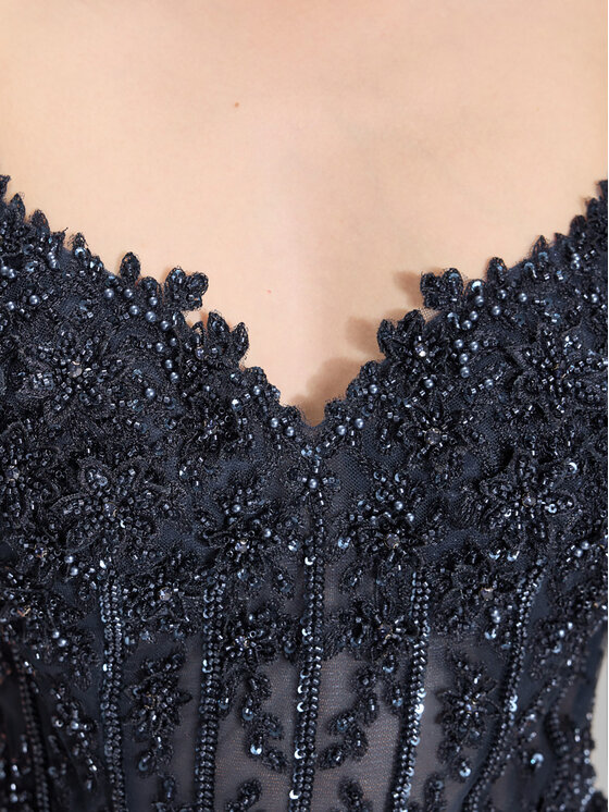 Hey Kyla Hey Kyla Официална рокля 5AK025HK Тъмносин Regular Fit