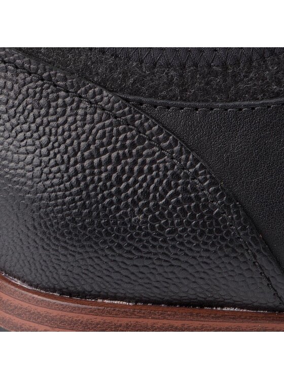 Clarks hero hotsell fuse black leather