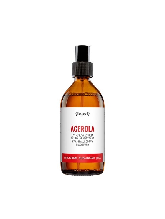 Serum Iossi, Acerola Cytrusowa Esencja Z Naturalnymi Kwasami Aha, Kwasem Hialuronowym I Niacynamidem (Witaminą B)