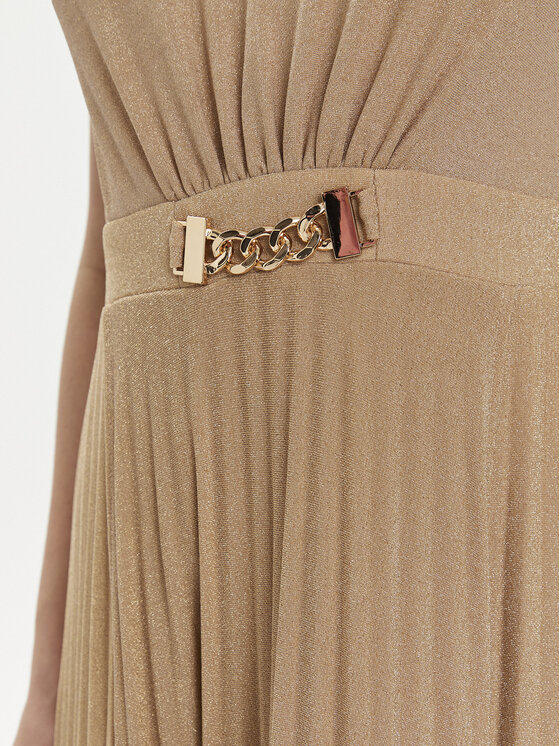 Gaudi Gaudi Abendkleid 411FD14007 Goldfarben Regular Fit