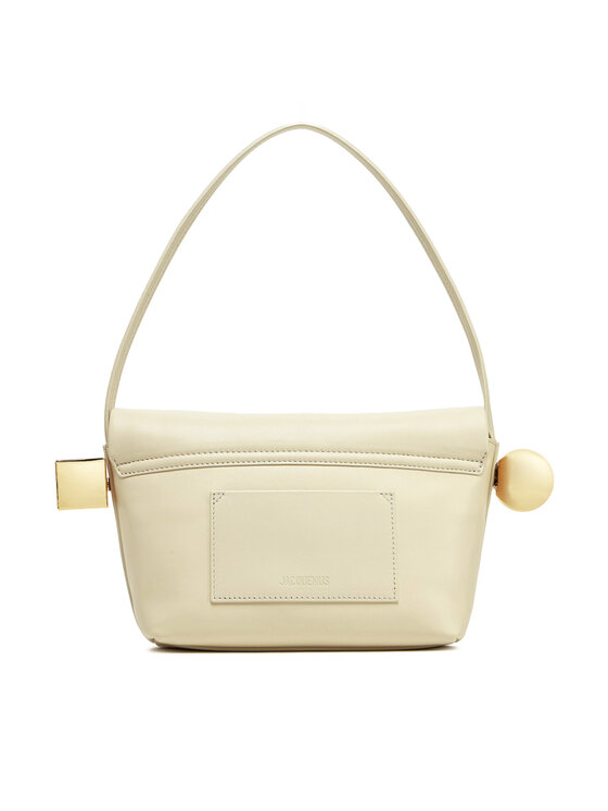 JACQUEMUS JACQUEMUS Τσάντα Le Rond Carre 24H243BA383-3171 Κρεμ
