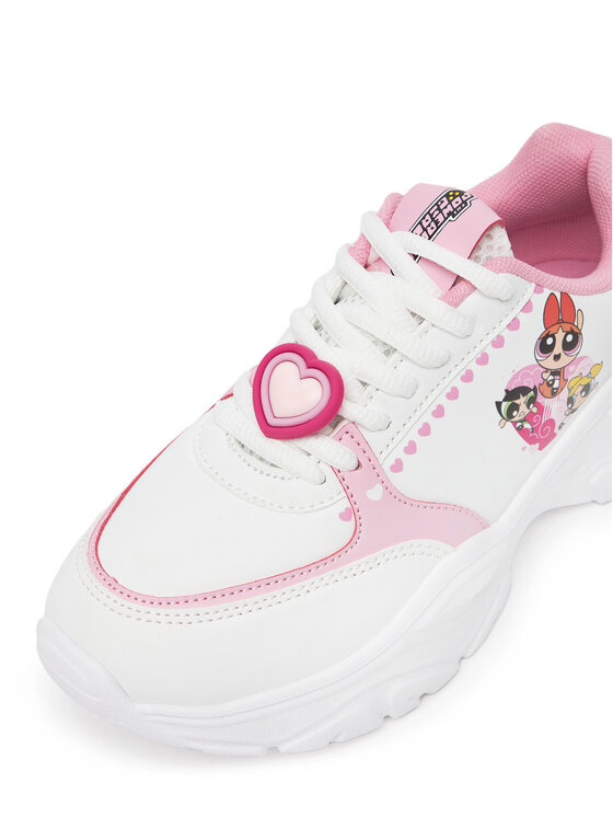 Powerpuff Girls Powerpuff Girls Sneakersy BIC-SS25-336WBPPG Biały
