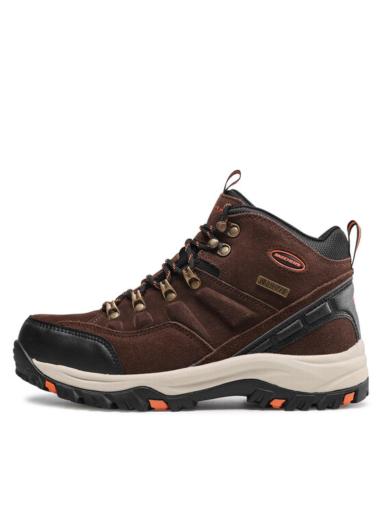 Skechers Skechers Trapery Pelmo 64869/DKBR Brązowy