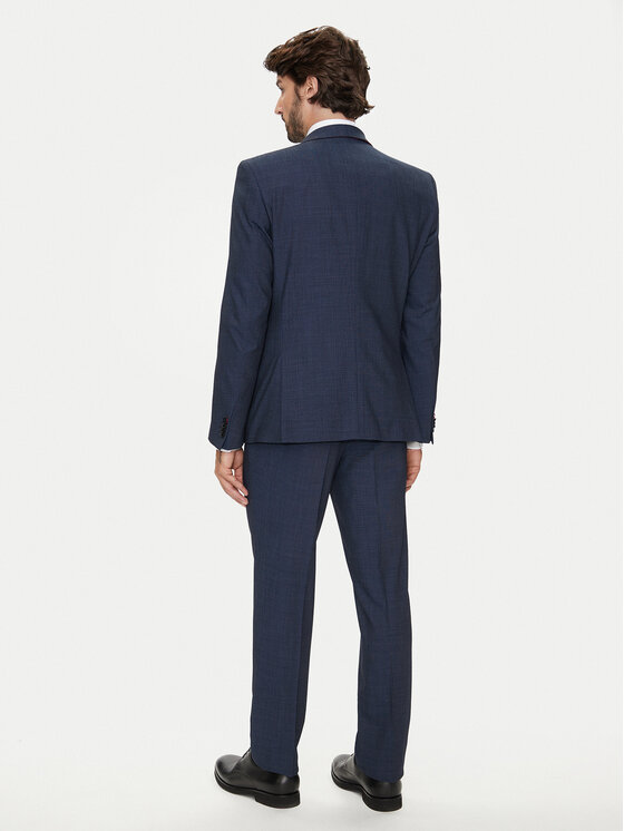 HUGO Hugo Uzvalks Henry/Getlin232X 50495717 Tumši zils Slim Fit
