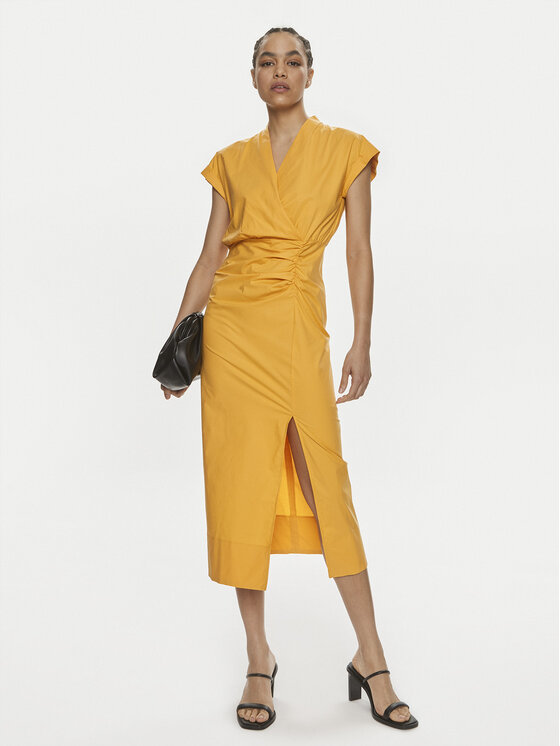 Marella Marella Vestito estivo Recoaro 2413221242 Arancione Regular Fit