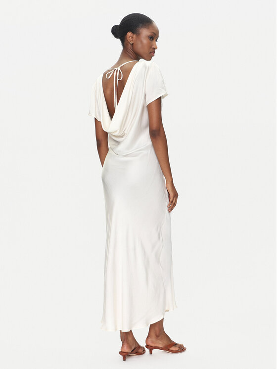ViCOLO ViCOLO Estélyi ruha TD0767 Ekru Regular Fit
