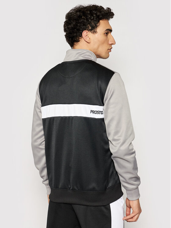 Felpa KLASYK Tracktop Benzo Nero Regular Fit