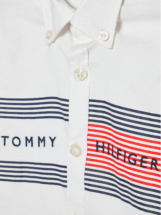 Tommy Hilfiger Tommy Hilfiger Košulja Detail Oxford KB0KB06943 D Bijela Regular Fit