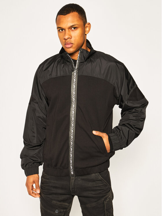 MCQ Alexander McQueen MCQ Alexander McQueen Prijelazna jakna 577189 ROT29 1000 Crna Regular Fit