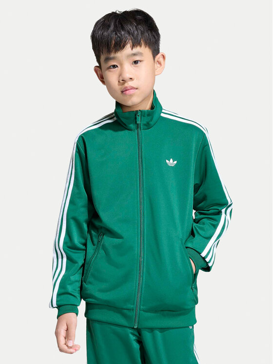 adidas adidas Bluza Firebird KE0893 Zielony Loose Fit