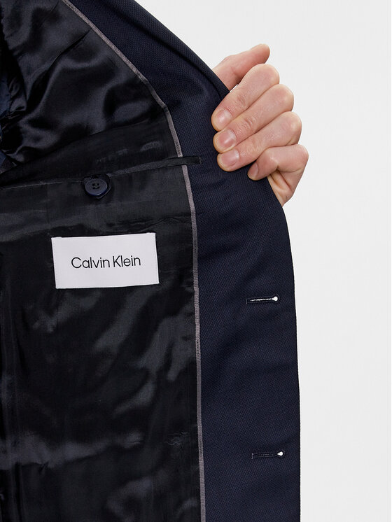 Calvin Klein Calvin Klein Sakko K10K112291 Dunkelblau Slim Fit