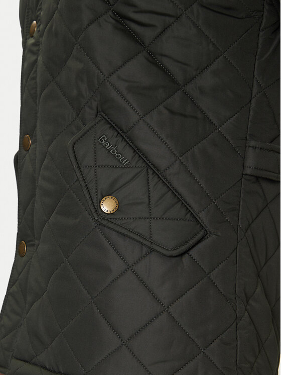 Barbour Barbour Демісезонна куртка MQU0281GN72 Зелений Slim Fit