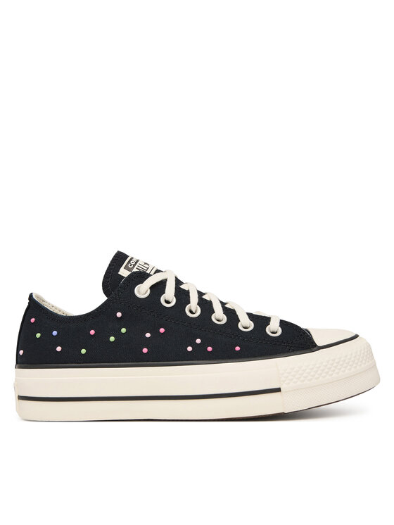 Converse Converse Tornacipő Chuck Taylor All Star Lift Platform Mini Studs A19141C Fekete