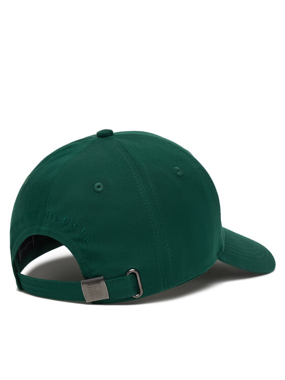 Tommy Hilfiger Tommy Hilfiger Nokamüts Th Flag Cotton 6 Panel Cap AM0AM13008 Roheline