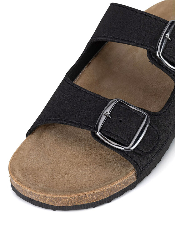 Lanetti Lanetti Pantoletten 7410990001 Schwarz