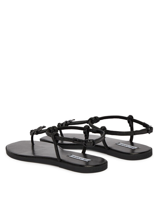 KARL LAGERFELD KARL LAGERFELD Sandale Olympia II KL87416 Negru