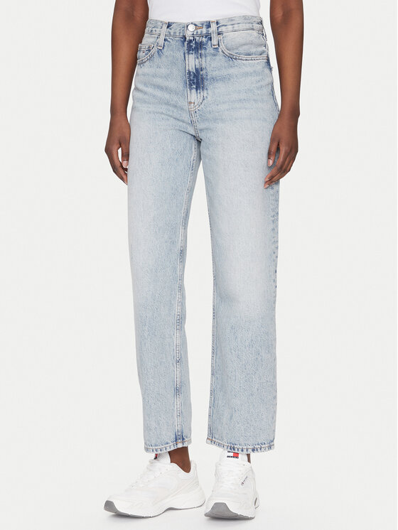 Tommy Jeans Tommy Jeans Farmer Layla DW0DW20593 Kék Straight Fit