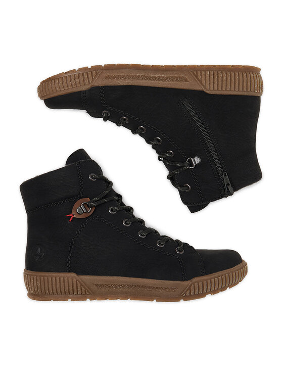 Rieker Rieker Botine N0730-00 Negru