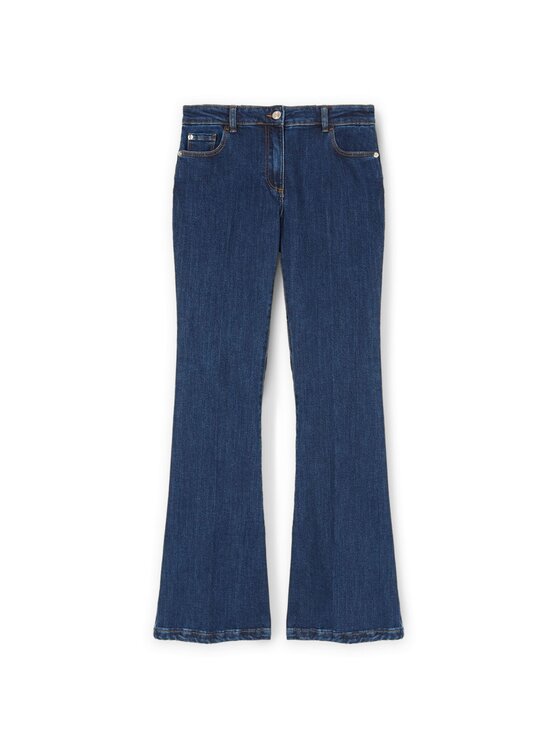 Motivi Motivi Jeansy P427Q403731N034 Niebieski Flare Fit