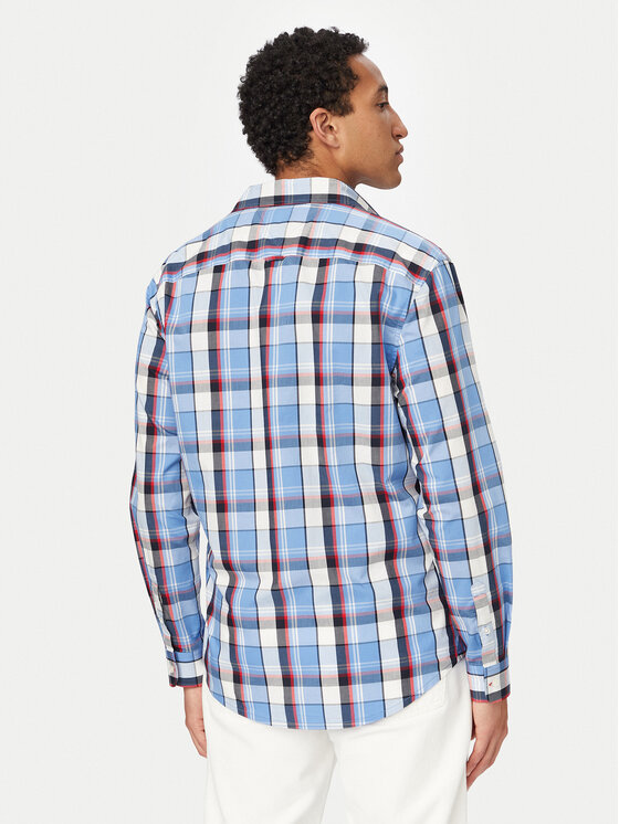 Tommy Jeans Tommy Jeans Košile DM0DM22791 Modrá Regular Fit