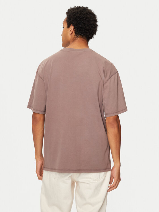 Karl Kani Karl Kani T-särk Retro Sprayed 60300094 Beež Regular Fit