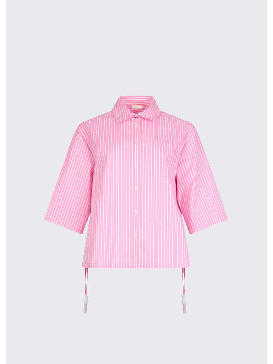Liu Jo Liu Jo Koszula WA6417T405AP9379 Fioletowy Loose Fit