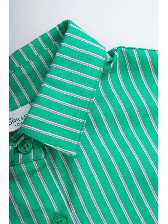 Coccodrillo Coccodrillo Košile WC6140101JGJ-011 Zelená Regular Fit