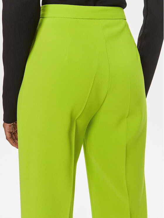 PINKO Pinko Spodnie materiałowe Hulka 100054 7624 Zielony Regular Fit