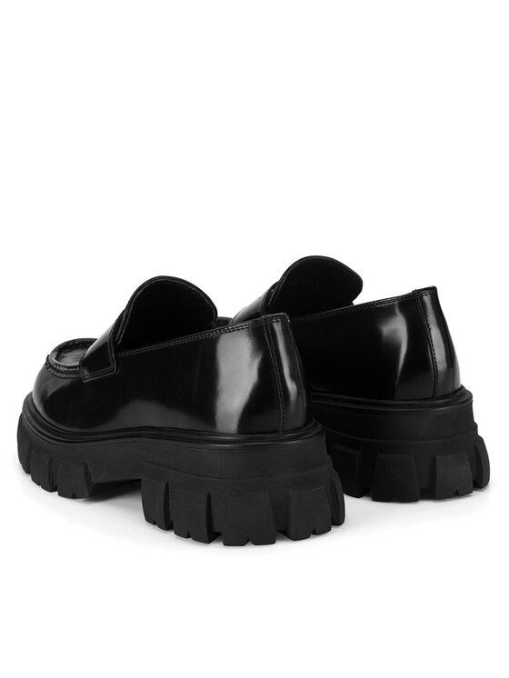 Badura Badura Loafersy ELANA-01WI-002 Czarny