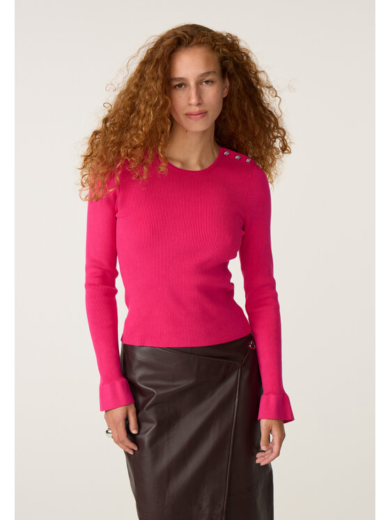 Fabienne Chapot Fabienne Chapot Sweter 6963-1854-173 Różowy Regular Fit