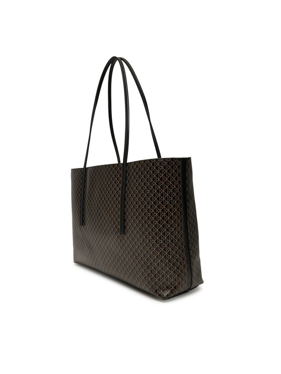 Calvin Klein Calvin Klein Käekott Emblem Aop Tote W/ Pouch LV04F3266G Must