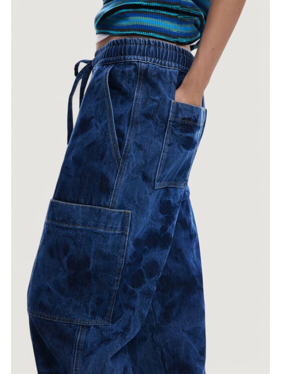 Desigual Desigual Τζιν DENIM_ALASKA Μπλε Baggy Fit