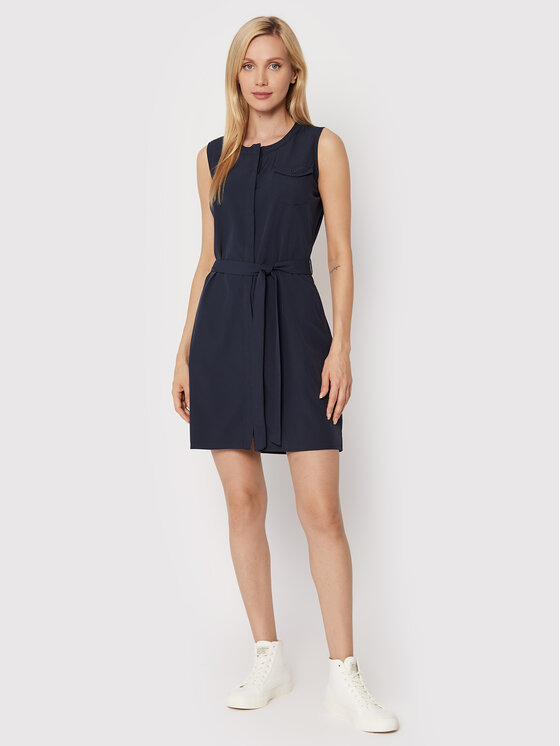 Regatta Regatta Sukienka codzienna Highton Stretch RWD042 Granatowy Regular Fit