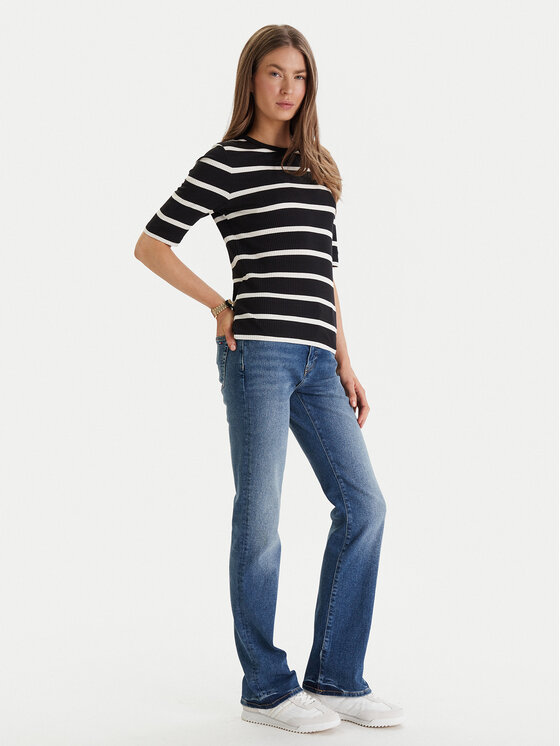 Tommy Hilfiger Tommy Hilfiger Jeans hlače WW0WW47701 Modra Bootcut Fit