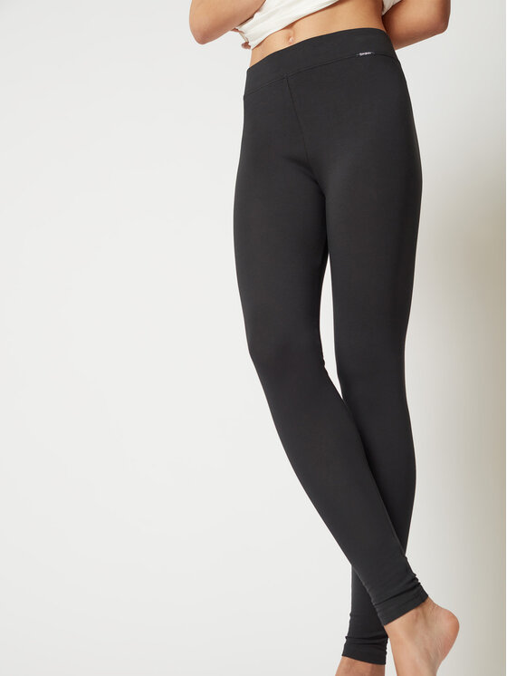 Skiny Skiny Legíny 80778 Čierna Slim Fit