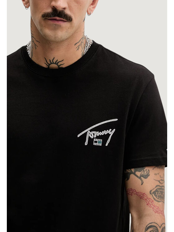 Tommy Jeans Tommy Jeans T-shirt DM0DM22320 Nero Casual Fit