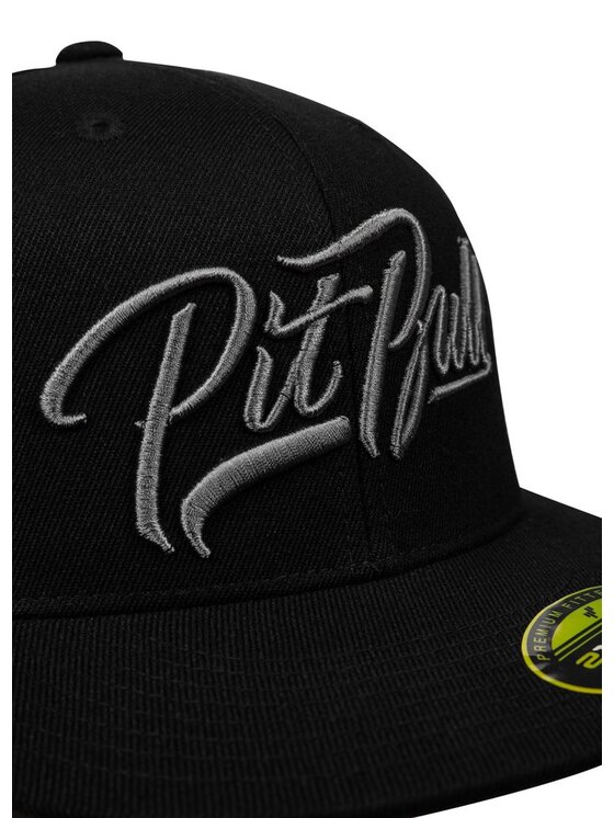 PITBULL PITBULL Czapka z daszkiem El Jefe Fitted Czarny