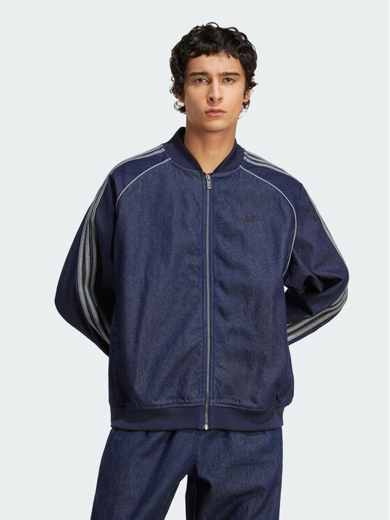 adidas adidas T-Shirt 159528 Granatowy Loose Fit