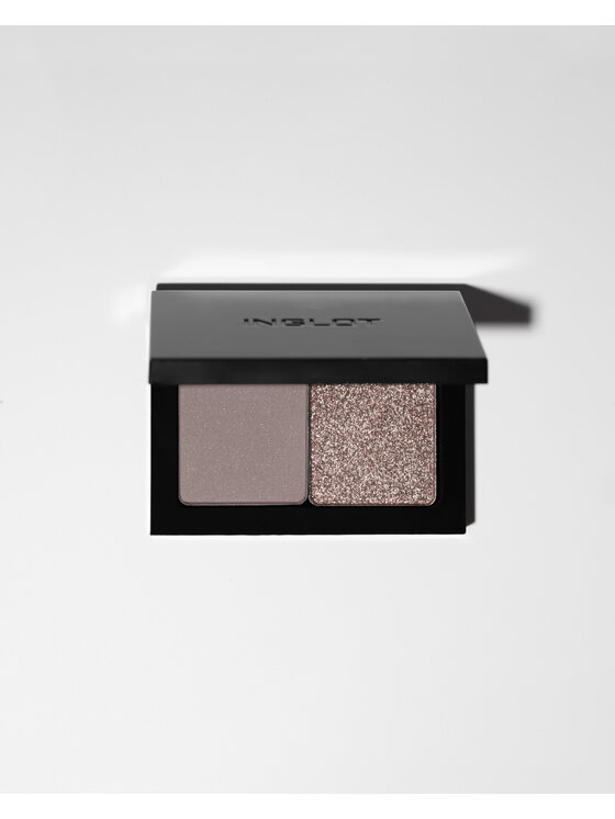 INGLOT INGLOT Kasetka Flexi Freedom System z lusterkiem Paleta cieni do powiek Czarna