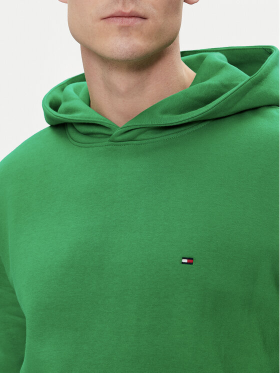 Tommy Hilfiger Tommy Hilfiger Džemperis Flag Logo MW0MW34266 Žalia Regular Fit