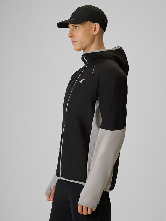 4F 4F Bluza RUNNING Szary Regular Fit